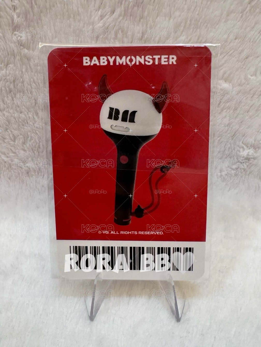 競標 🩵BABYMONSTER ASA 線下手燈卡
