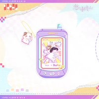 糯糯萌團 卡磚 相夾掛件