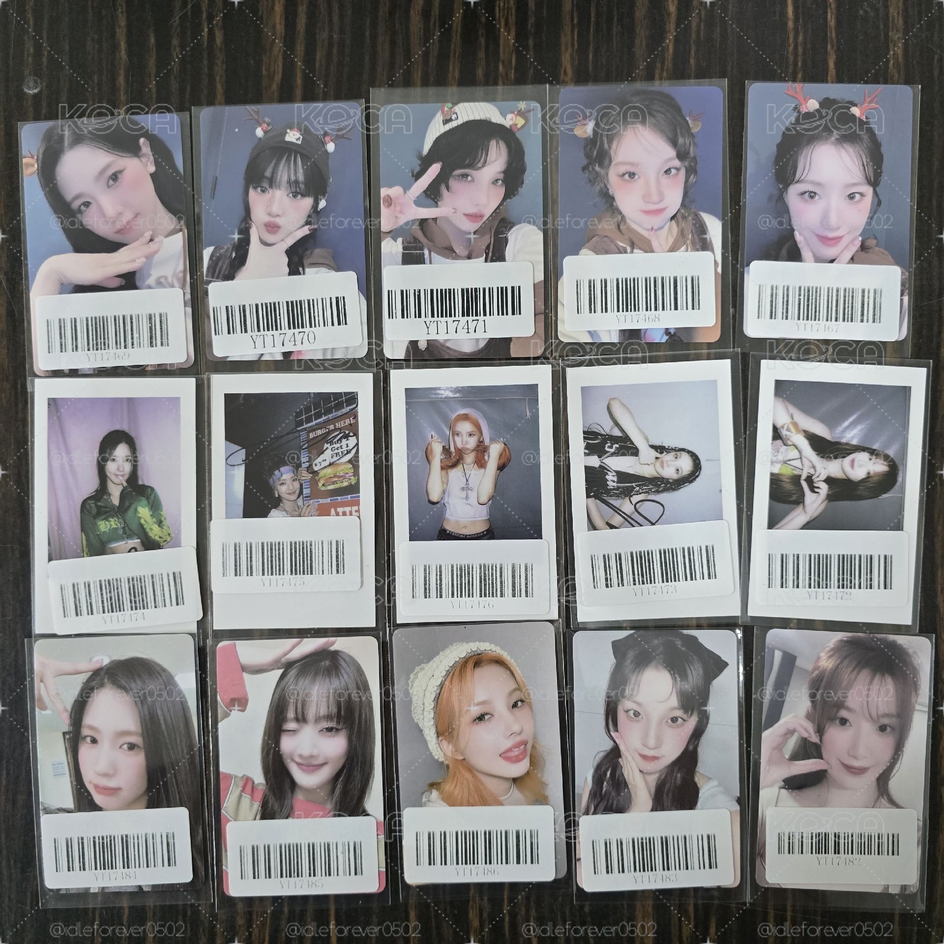 i-dle 迷七 I SWAY KMS4.0 簽售特典卡