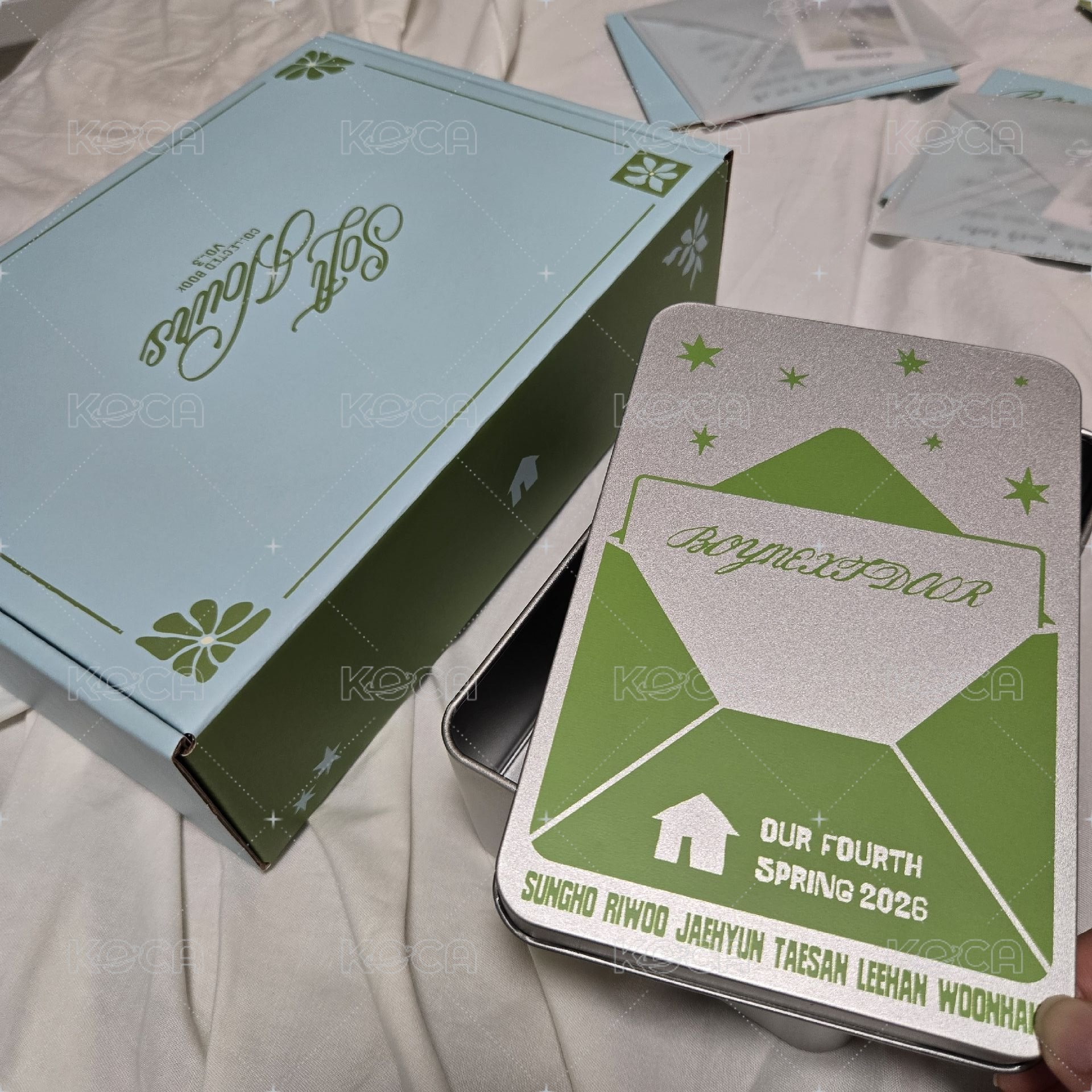 專屬收納組(鐵盒+紙箱)