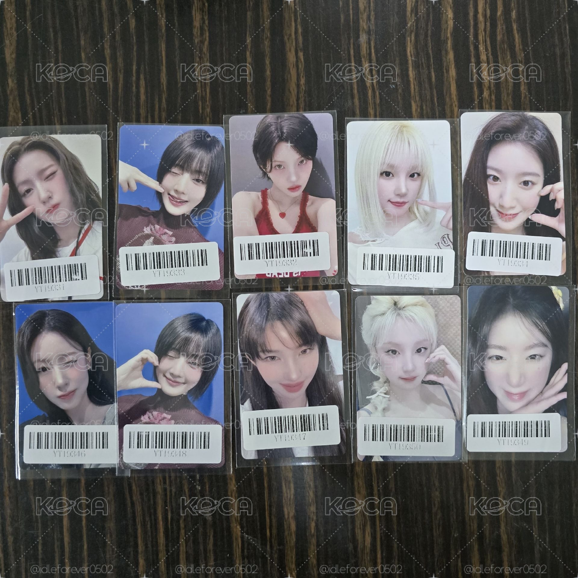 i-dle 迷八 We are KMS3.0 簽售特典卡