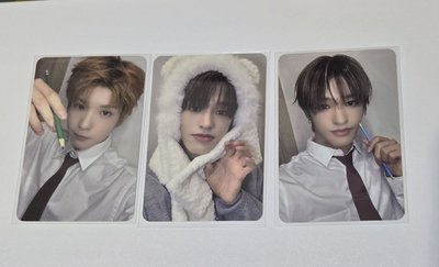 NEXZ jump up簽售卡一套（無HARU)+校園初戀（星太+裕貴）+澳門白熊（星太）