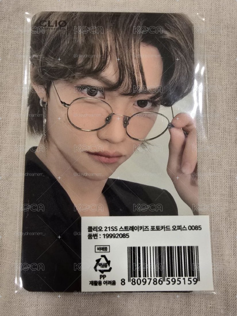 眼鏡菲 CLIO 代言卡 Office ver.