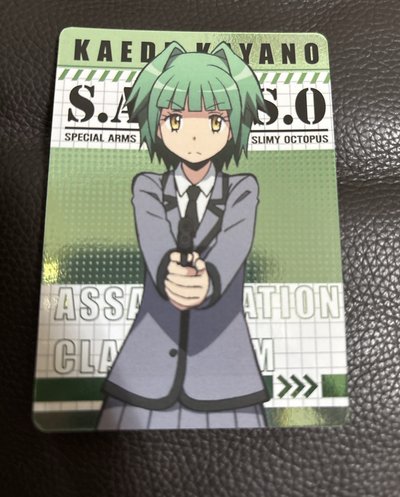 茅野カエデ暗殺教室10周年快閃店扭蛋/盒玩】暗殺教室10周年快閃店