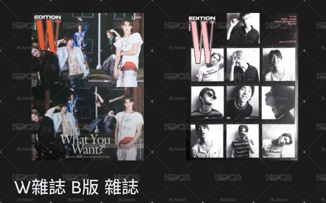 W雜誌B版 現貨