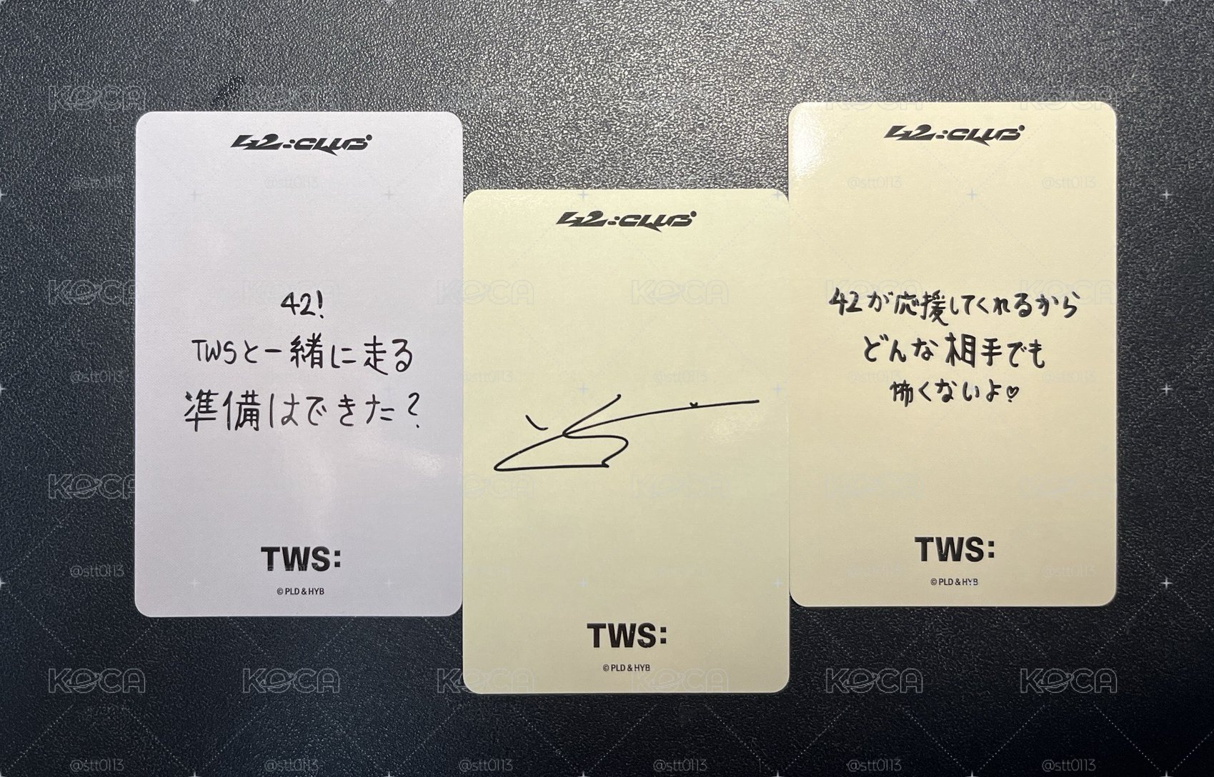 TWS 26 日本FM 隨機卡 申惟 志薫 炅潣 
