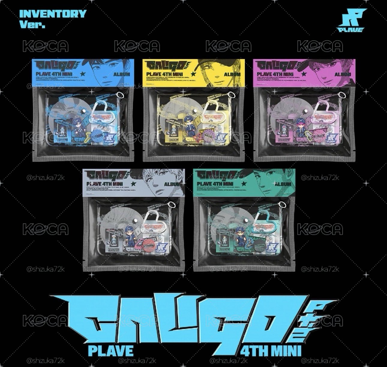 PLAVE 迷4 INVENTORY Ver. 未拆專無特典