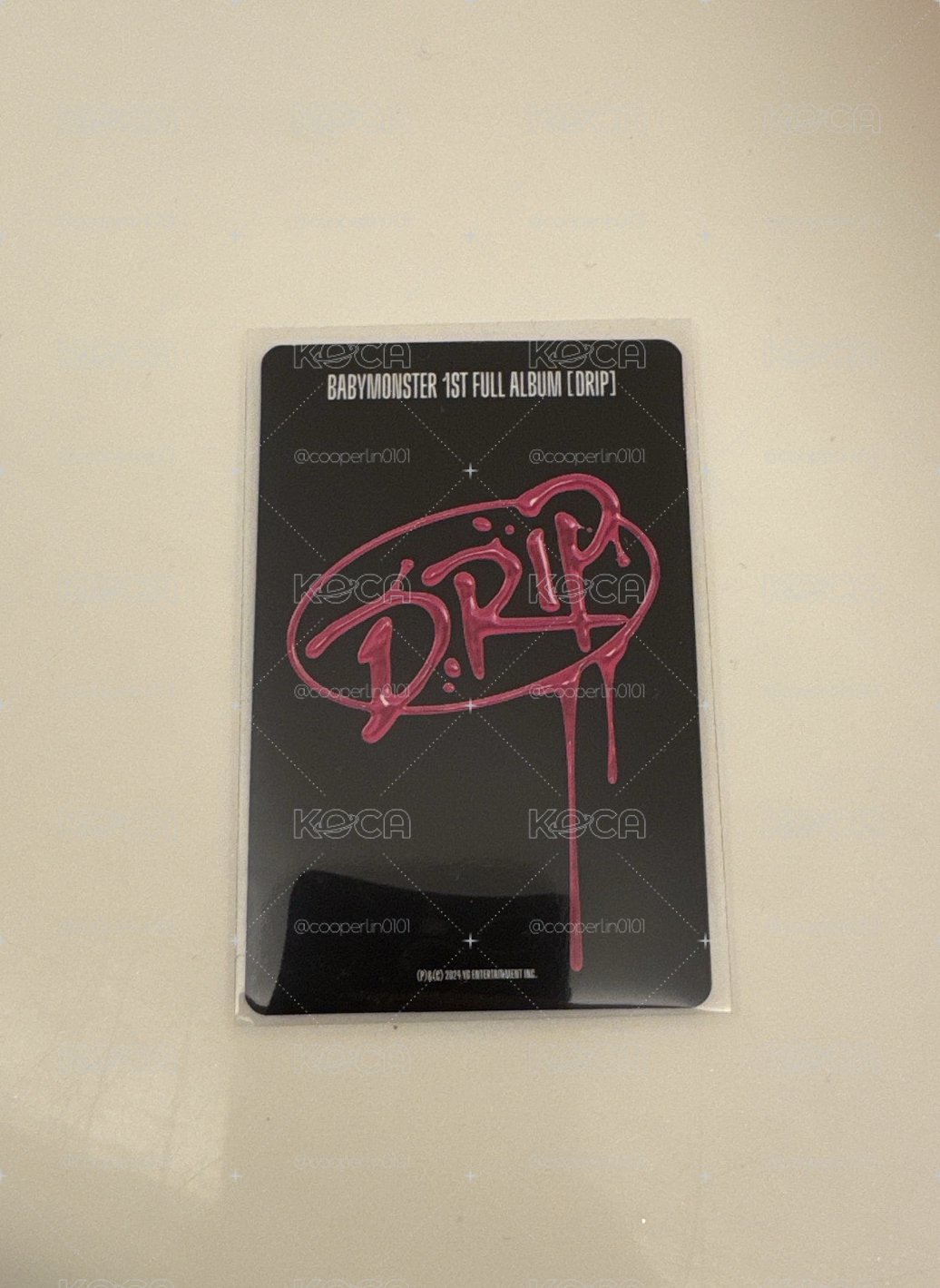 Drip Ziplock 專卡 Rora