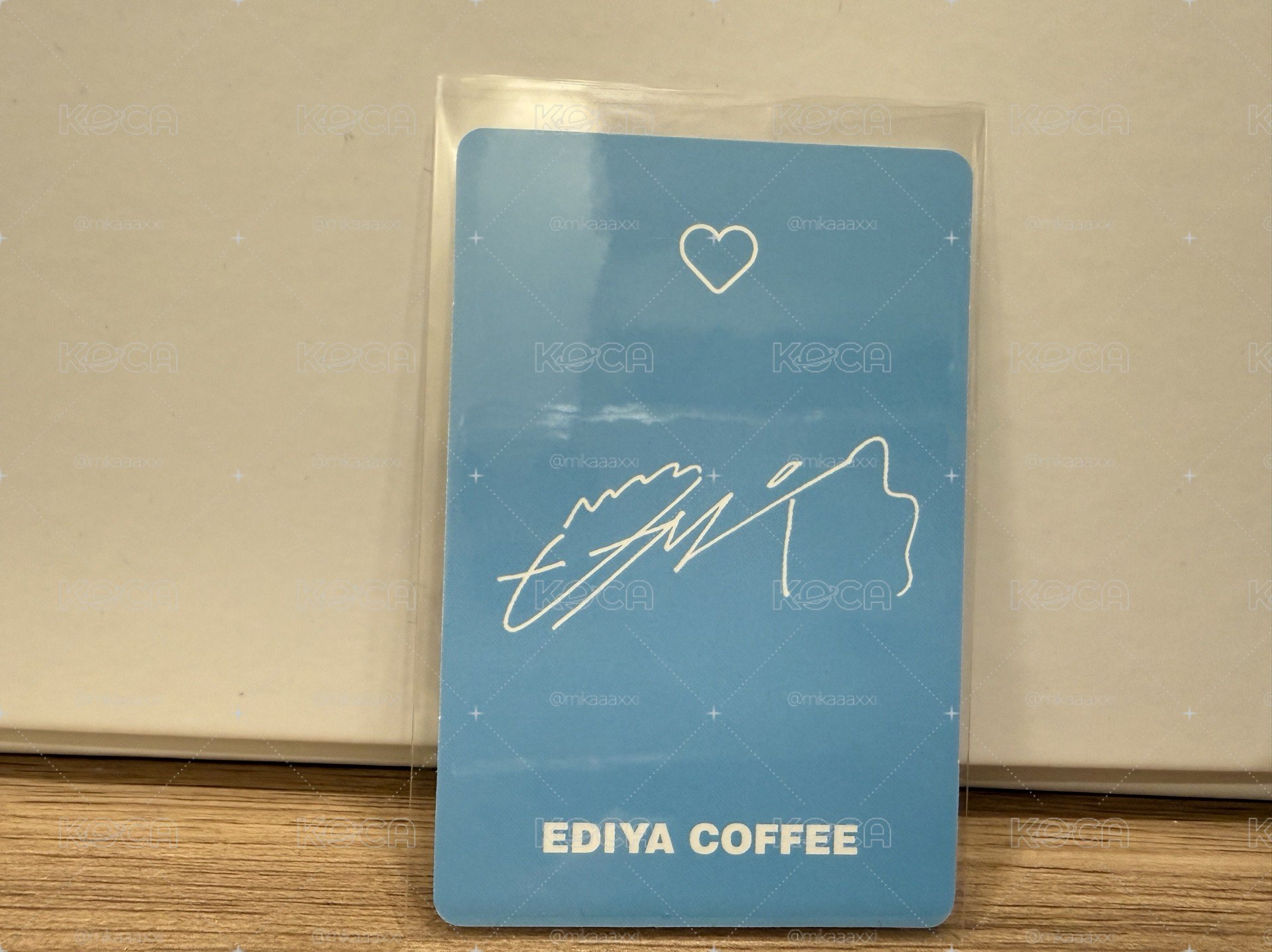 EDIYA 邊佑錫 小卡