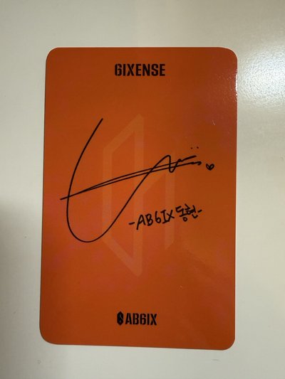AB6IX 正規一［6IXENSE]東賢專卡