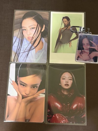 BLACKPINK Jennie deadline粉版專卡/wvs特典/三巡亞洲快閃滿額卡