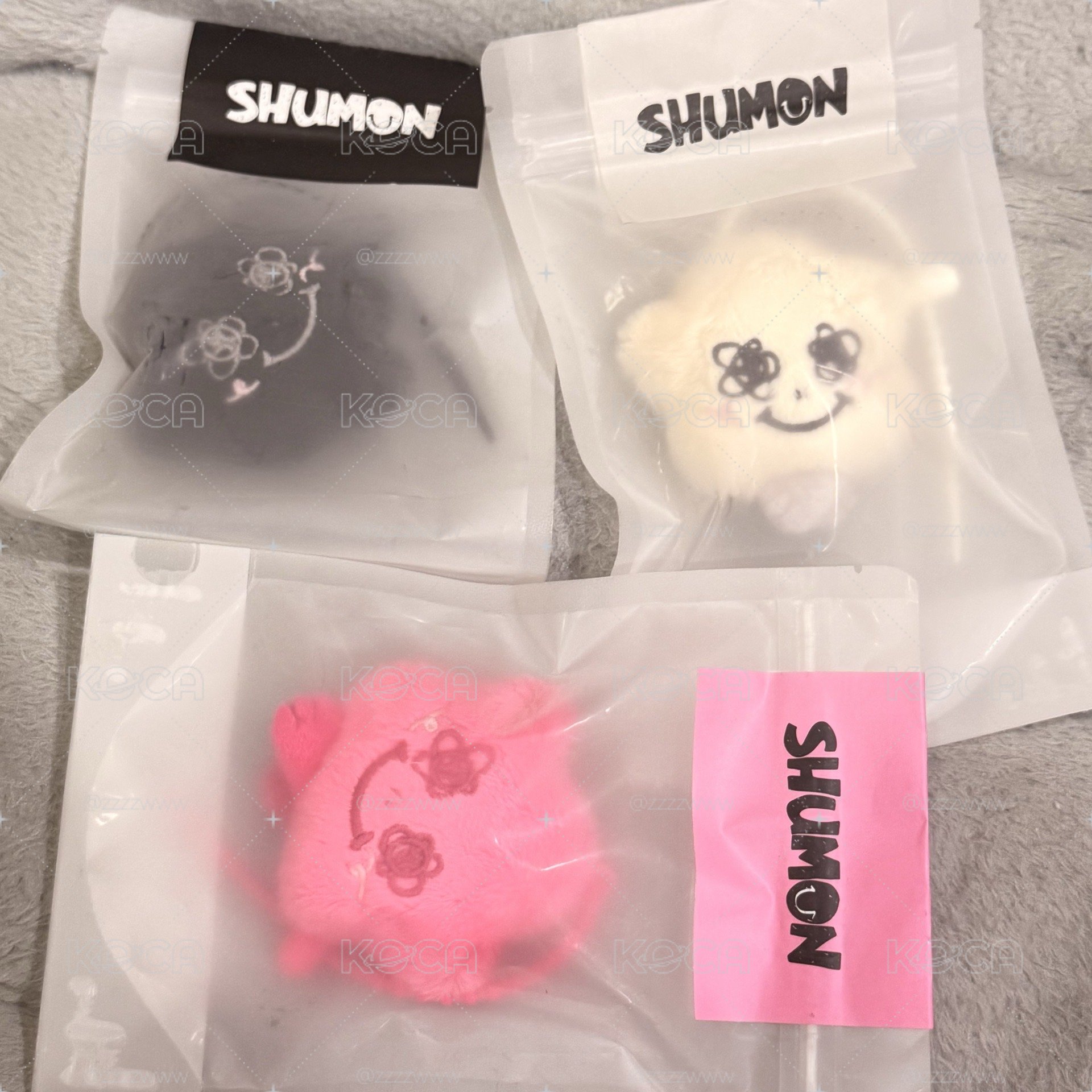 SHUMON 小灰塵鑰匙圈
