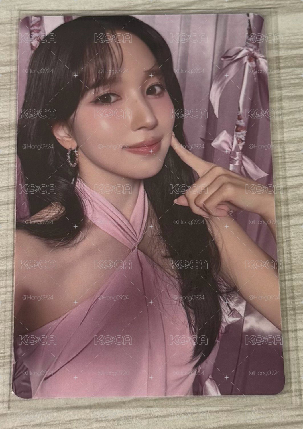 TWICE快閃 MINA滿額卡