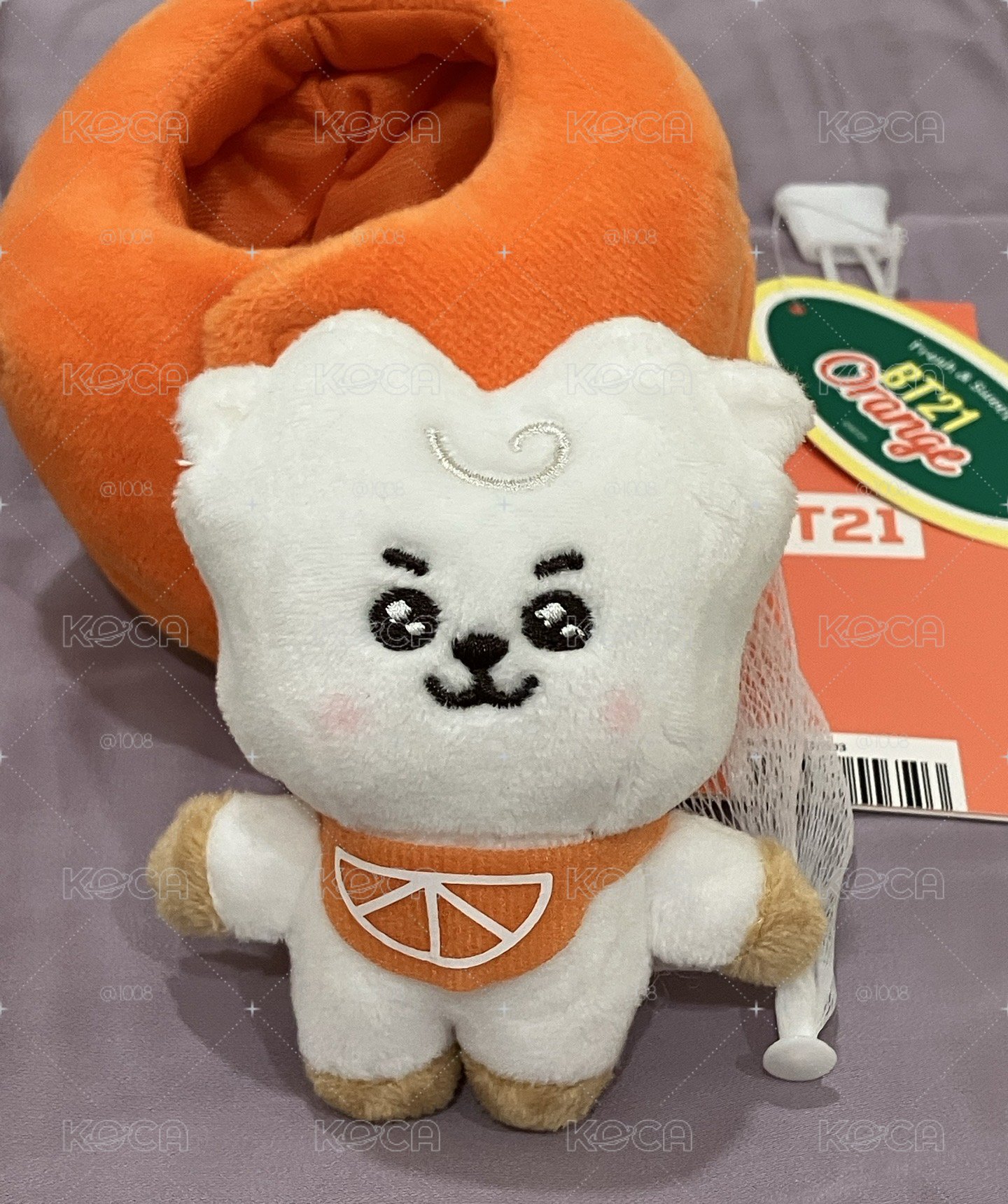 BT21 RJ 橘子系列 吊娃