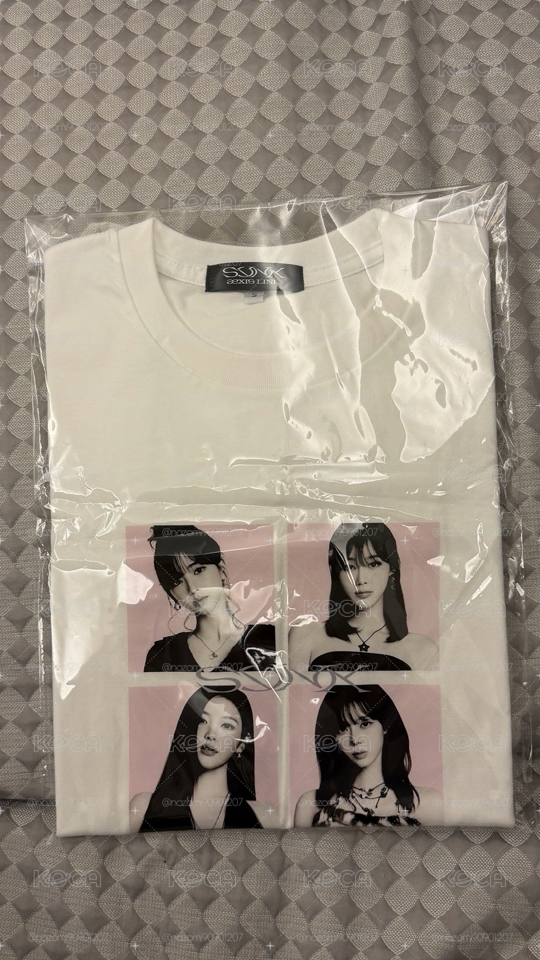 在台現貨 aespa三巡 大阪場 周邊T恤 PHOTO 白 尺寸S碼 sm jp 