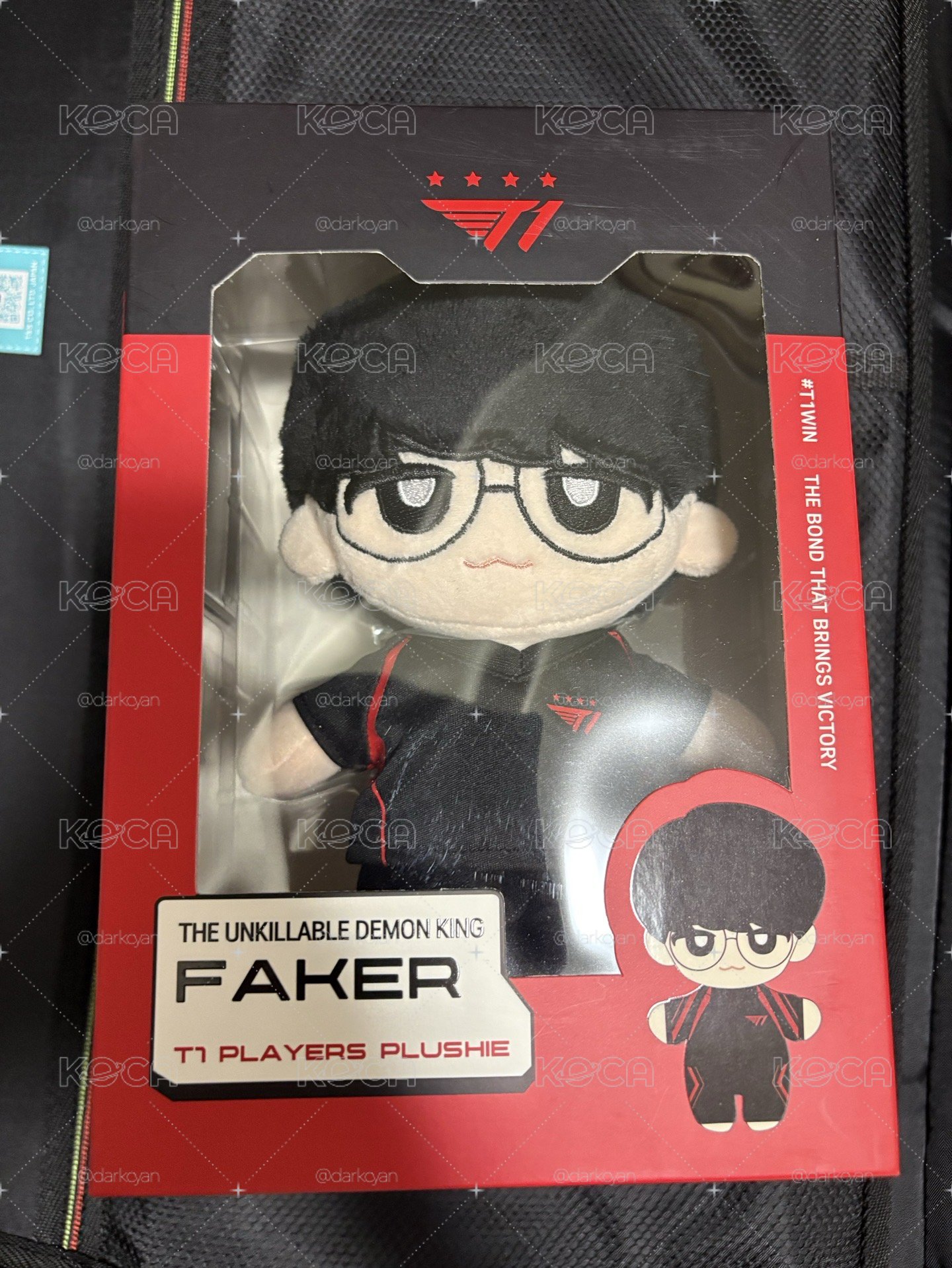 2024 T1 FAKER 一代人型娃20cm 全新
