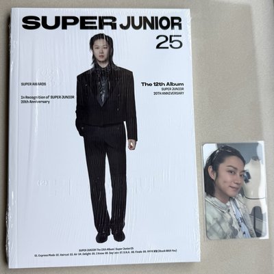 Super Junior 25 PB版本 澈專+澈卡