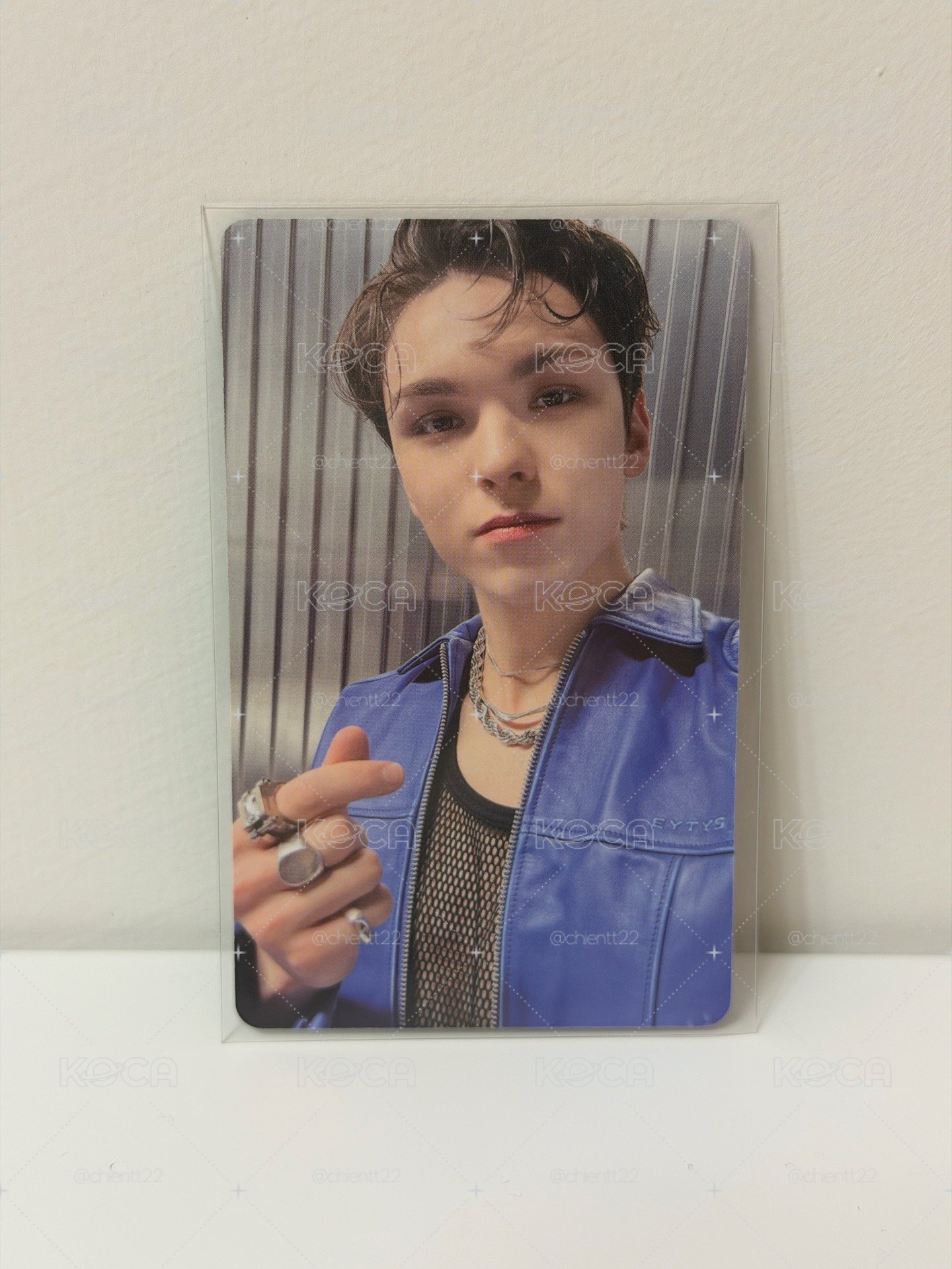 SVT 崔瀚率 Vernon THE NAME雜誌 黑版小卡
