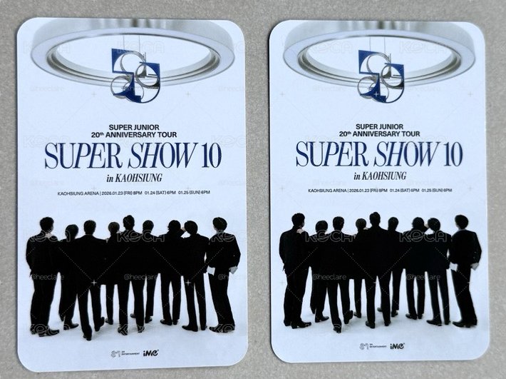 SJ SS10高雄場卡 圭+旭 賢旭set