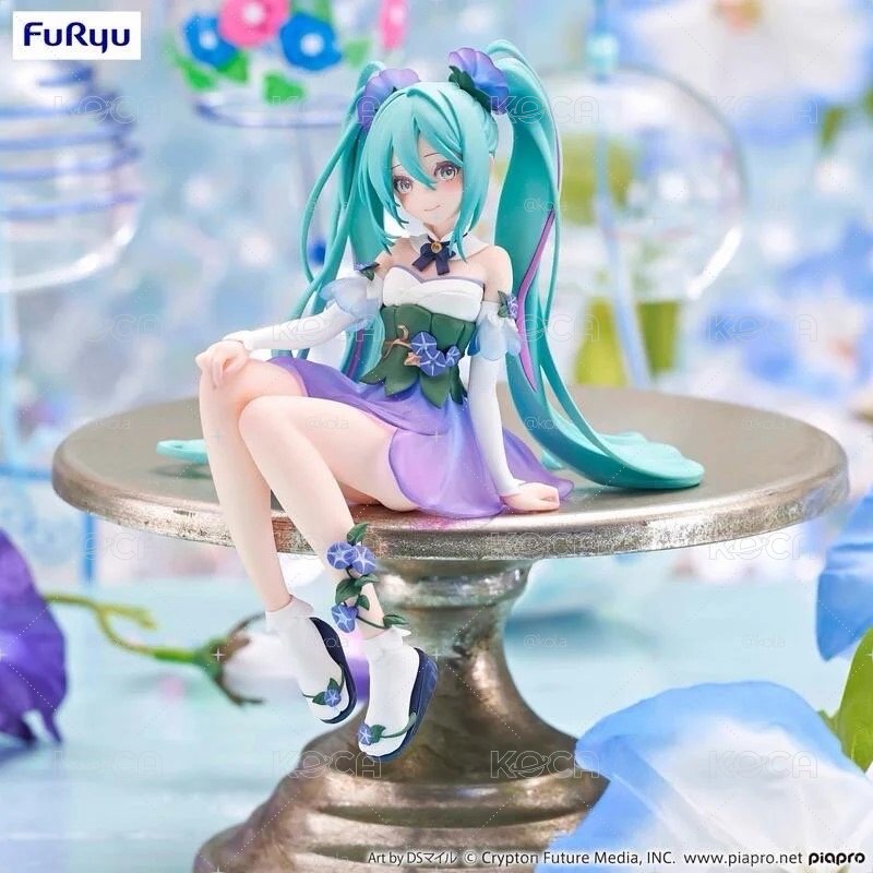 初音未來 泡麵蓋公仔 Flower Fairy 朝顏 Ver.