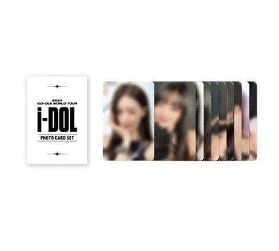 I-dle 2023、2024世巡場週小卡、拍立得小卡組（全新未拆）