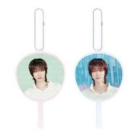 fm YAKUSOKU 小扇 鑰匙圈吊飾 