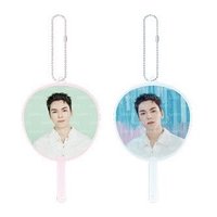 fm YAKUSOKU 小扇 鑰匙圈吊飾 