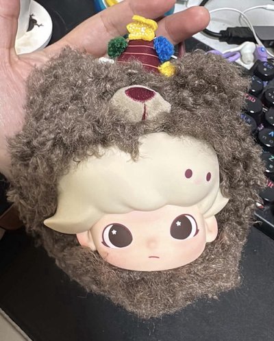 芭蕾熊耳機包+糖膠膽小獅