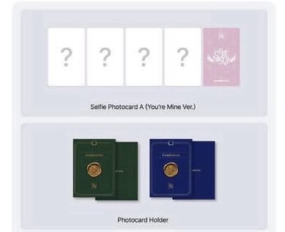 QWER 一般版專+特典卡A+早鳥卡套