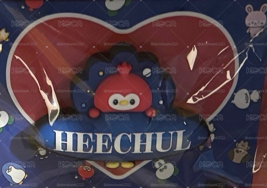 日周 希澈 孔雀手燈牌(可當綁物)