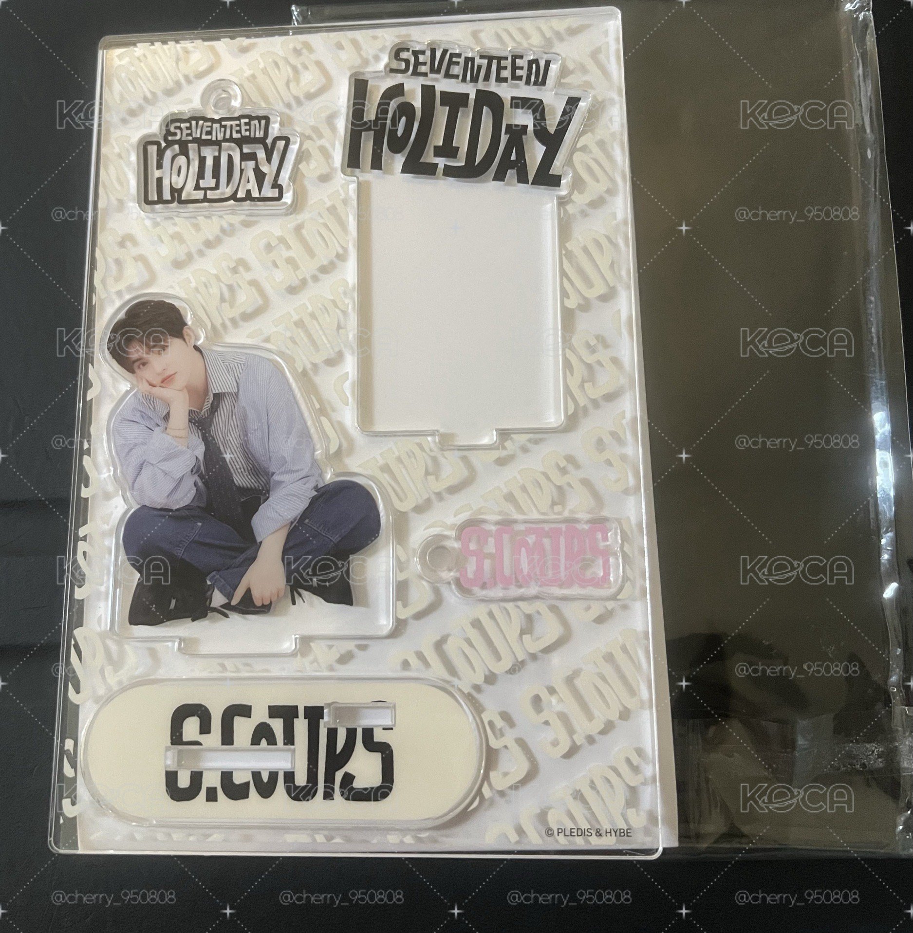 SEVENTEEN S.COUPS 崔勝哲 Holiday 立牌