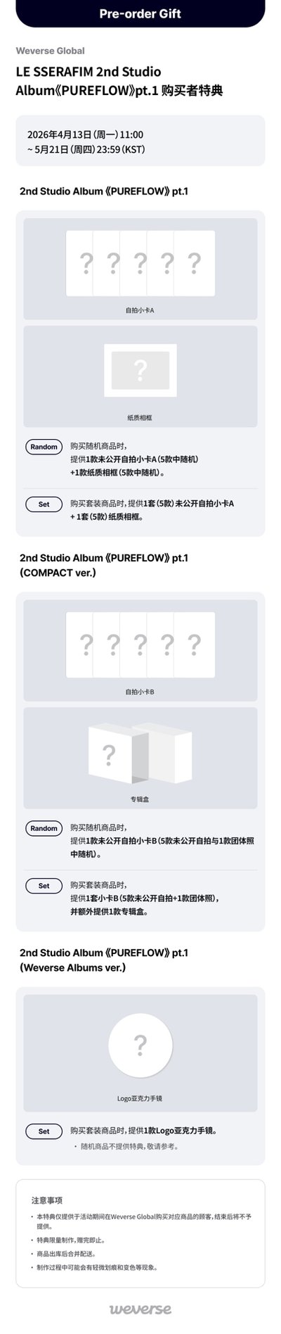 LEVSSERAFIM 2nd Studio Album ‘PUREFLOW’ pt.1