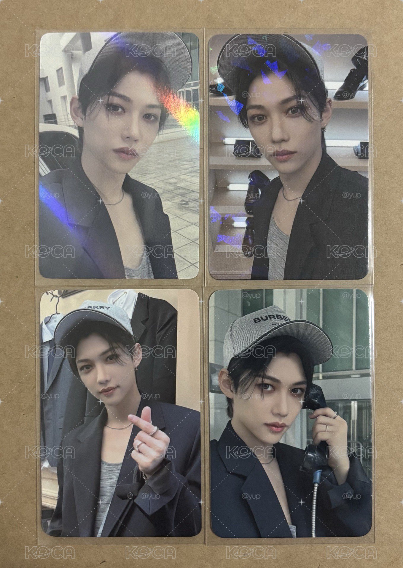 🧭SKZ 菲Maxident 同造型四宮格