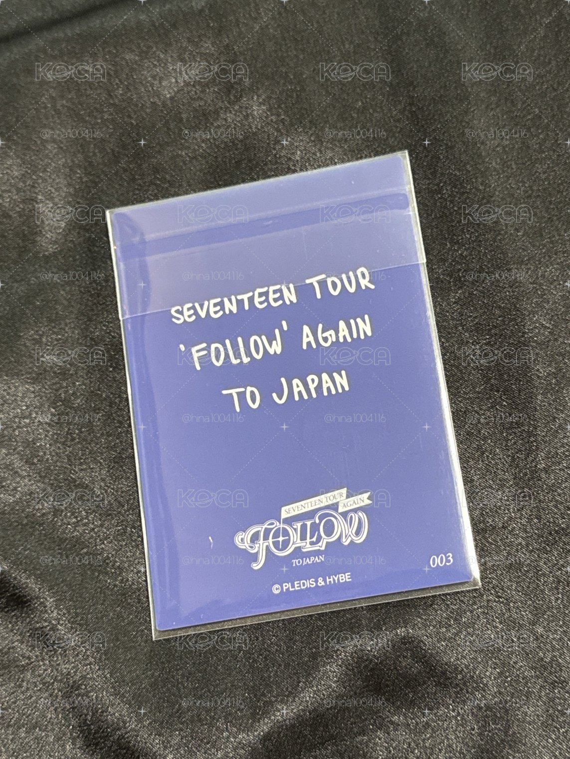 Joshua Follow again to Japan卡包隨機卡