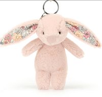 Blossom 碎花 Blush Bunny BagCharm 吊娃 胭脂粉碎花