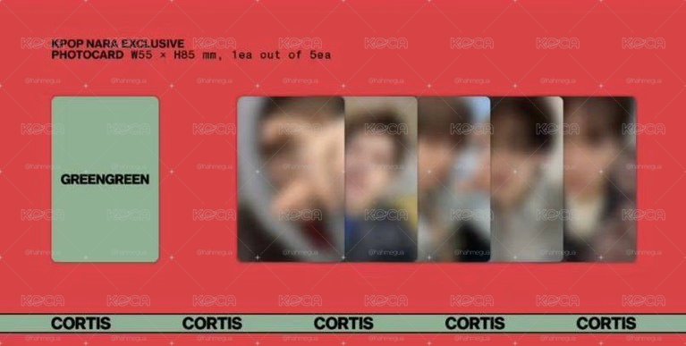 CORTIS GREENGREEN Kpop Nara 全新未拆專