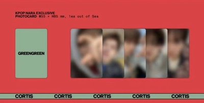 CORTIS GREENGREEN Kpop Nara 全新未拆專
