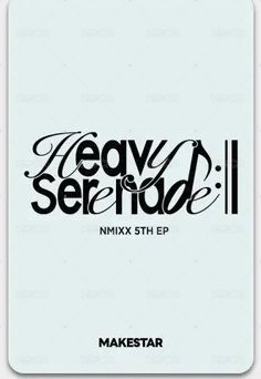 Heavy Serenade ms 預售 特典卡  背面