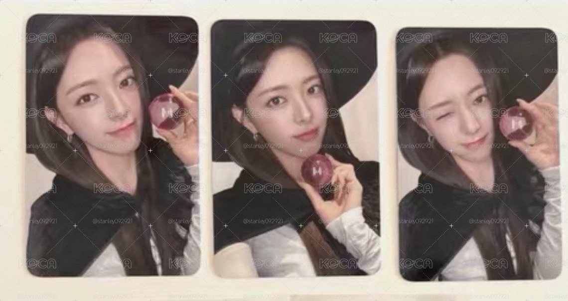Yuna Ms簽售卡 塔羅三張一套
