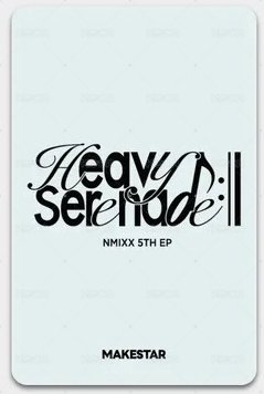 Heavy Serenade ms 預售 特典卡  背面