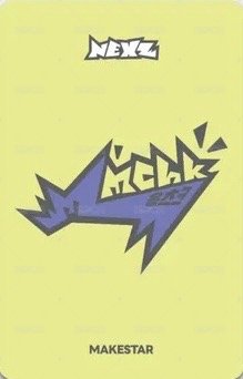 Mmchk ms 台北線下 合照會 簽售卡  背面