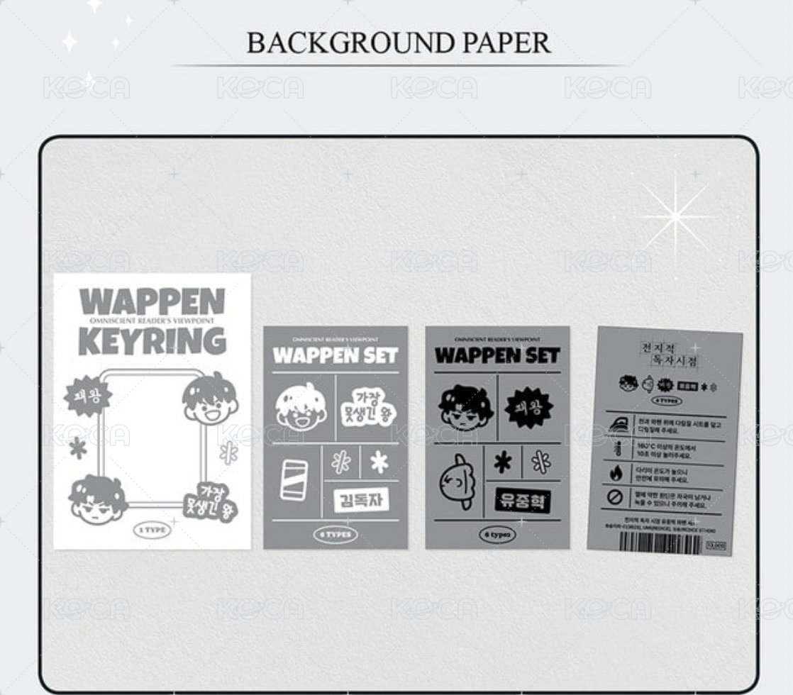 WAPPEN鑰匙圈套組