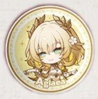 萬代南夢宫潮玩 × 崩壞：星穹鐵道 一番賞第三彈 盤子 陶瓷碟 阿格萊雅