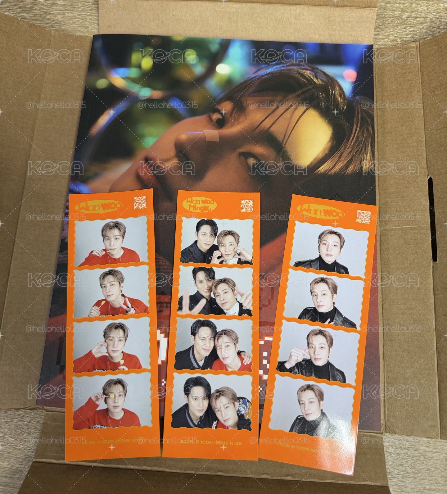 DCON 圓佑 A版 （雜誌及人生四格）