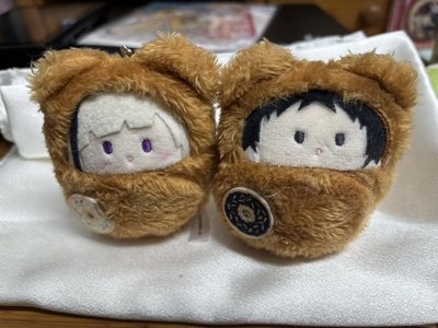 【文豪野犬】TAPIOCA 動物裝布偶,芥+敦