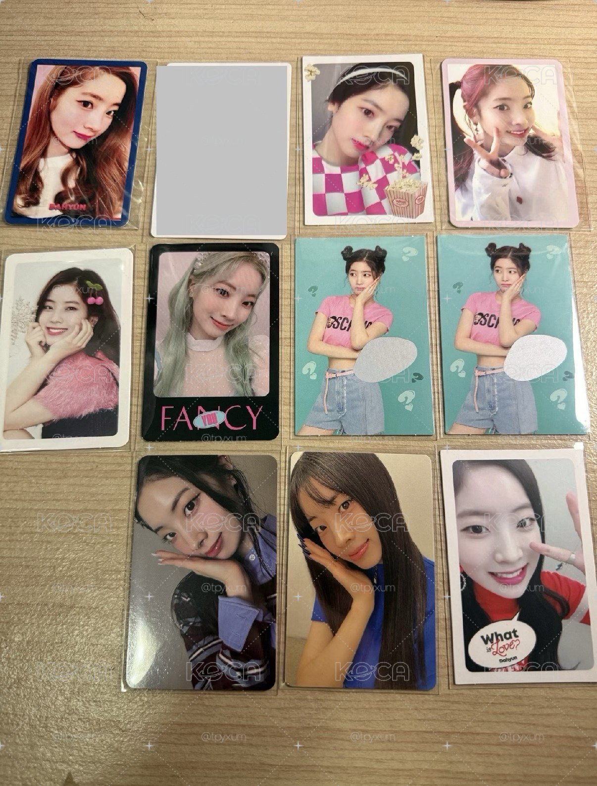 TWICE 多賢小卡 不拆售