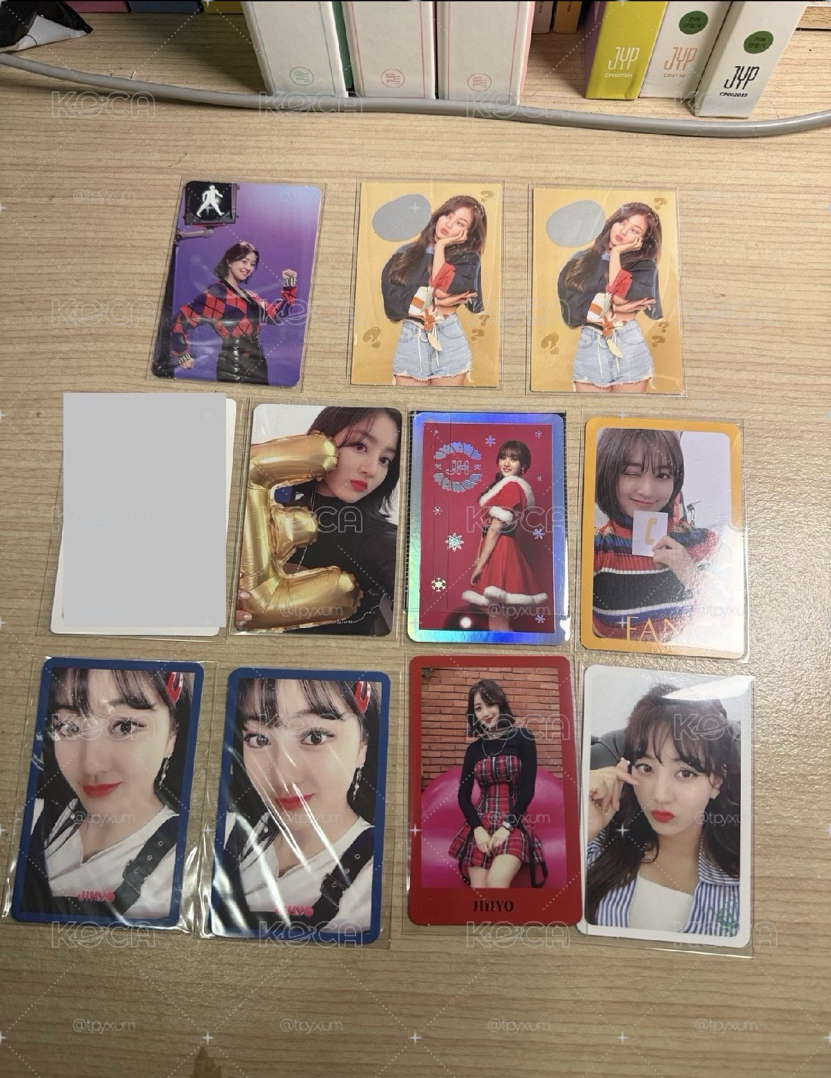 TWICE 志效小卡 不拆售