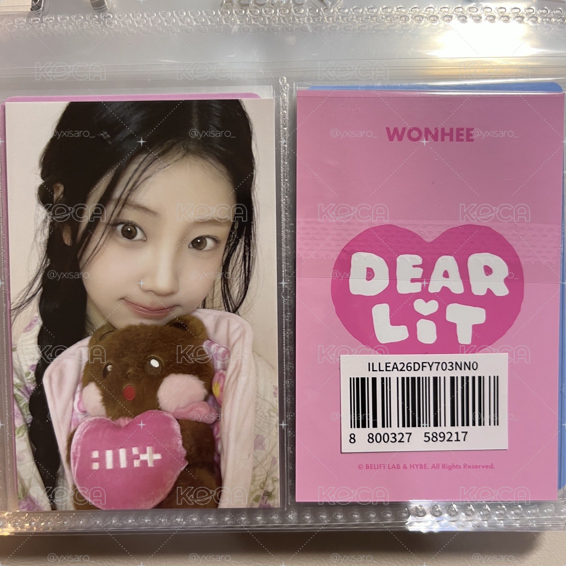 DEARLIT｜禧滿額卡