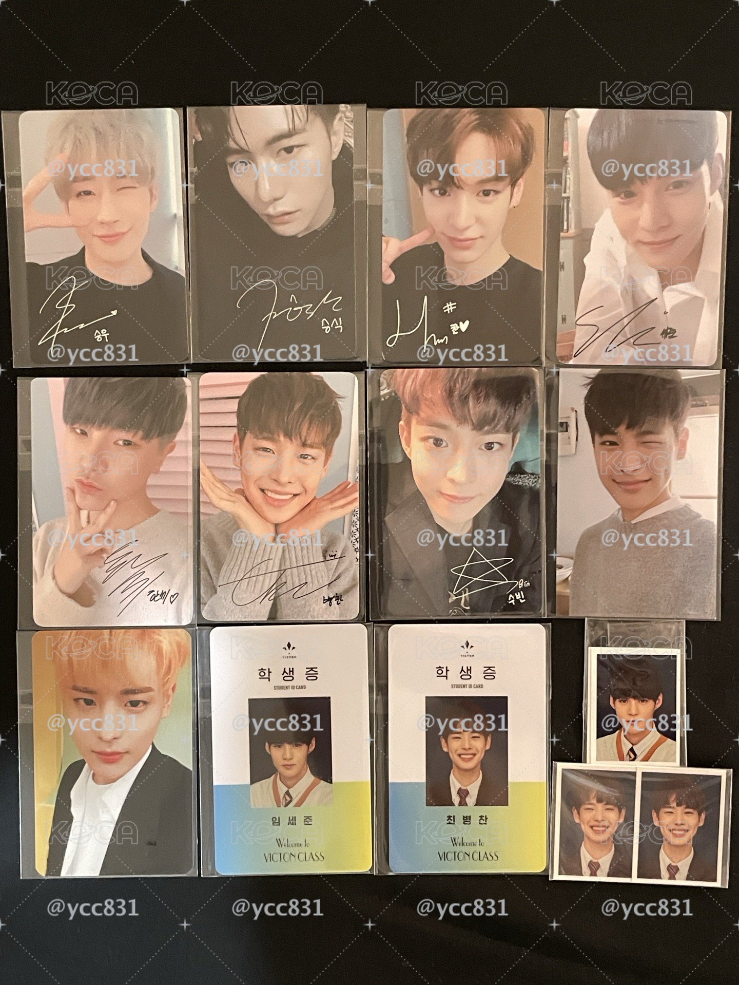 VICTON 專卡&見面會小卡