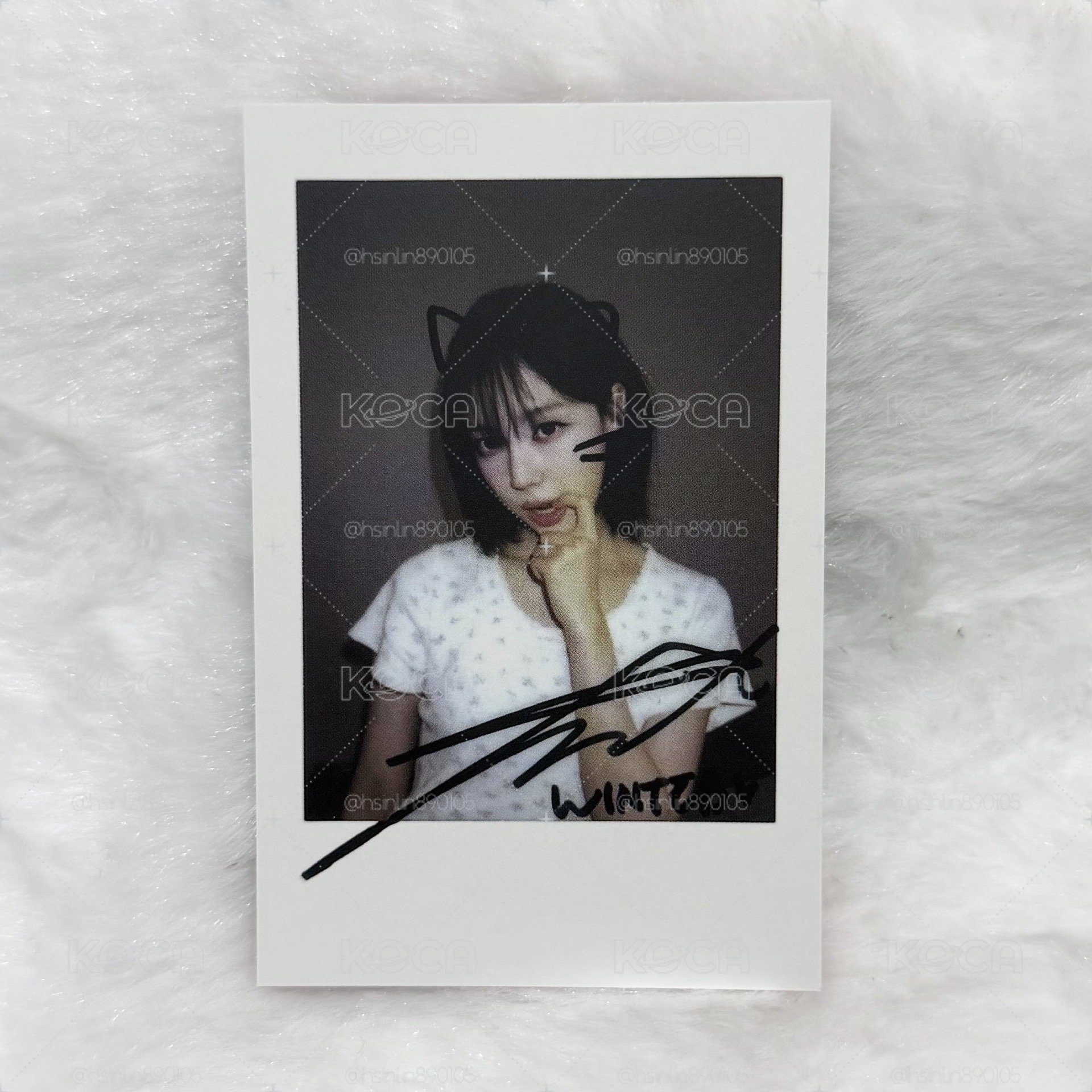 泡泡摩奇簽售拍立得冬